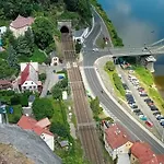 U Bocmana S Výhledem Na Zámek A Labe Apartmán Decin